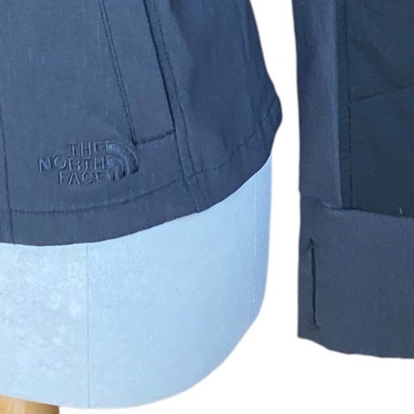 The North Face Pseudio Quilted Jacket Black Gray Gorpcore Activewear Hiking -M - Picture 6 of 16